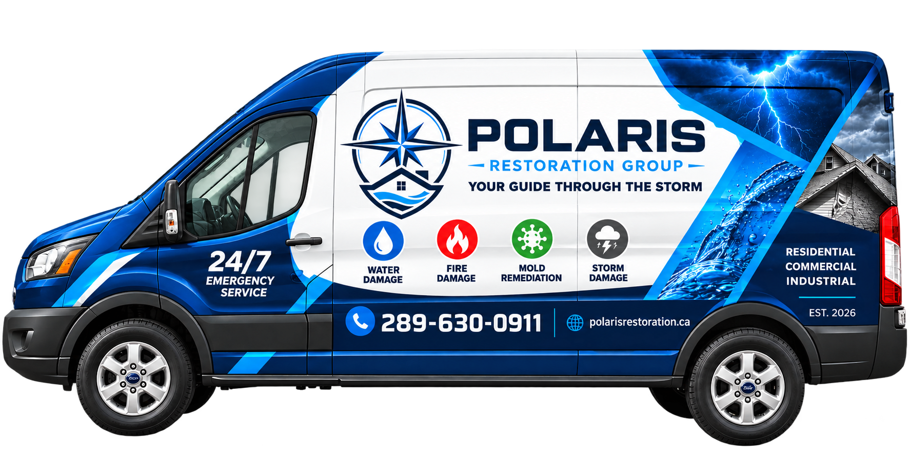 Polaris Restoration Group service van — Your Guide Through the Storm